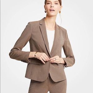Brown Ann Taylor skirt suit